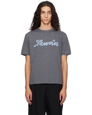 Lanvin Ribbon T-Shirt - Grey