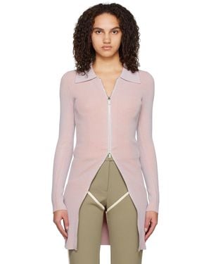Paris Georgia Basics Zip-up Polo - Pink