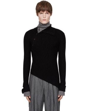 Egonlab Asymmetriecal Turtleneck - Black