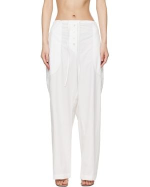 Studio Nicholson Ventura Trousers - White