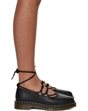 Dr. Martens Elphie Ii Virginia Leather Ballet Loafers - Brown