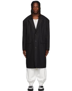 Lu'u Dan Ssense Exclusive 90's Tailored Coat - Black