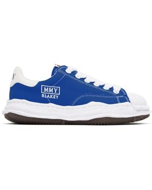 Maison Mihara Yasuhiro ブルー 'Blakey' Og Sole キャンバス スニーカー