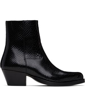 靴 ernest w baker heel boots Ernest W. Baker Western Boots in Black for Men | Lyst Canada