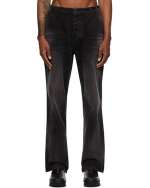 ALEXANDER DIGENOVA Underground Cargo Trousers - Black