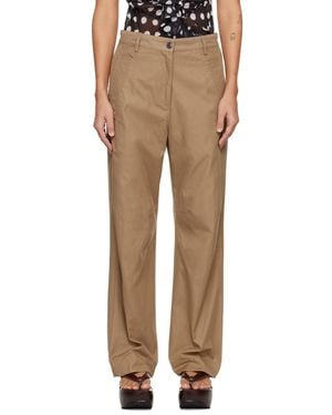 Dries Van Noten Loose Fit Workwear Trousers - Multicolour