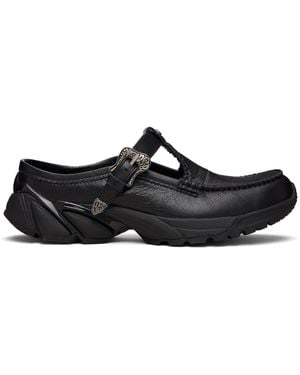 ANDERSSON BELL Mary Jane Mule Loafers - Black