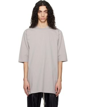 Rick Owens Off- Temple Jumbo Ss T-Shirt - Multicolour