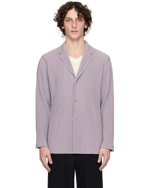 Homme Plissé Issey Miyake Tailored Pleats 2 Blazer - Purple