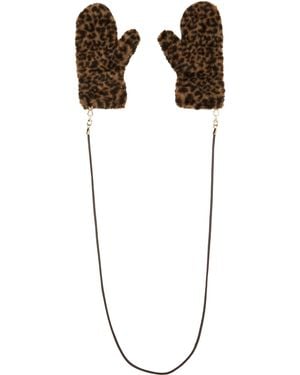 Max Mara Ombrato10 Gloves - Black