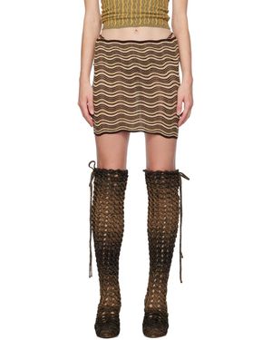 Isa Boulder Ssense Exclusive & Miniskirt - Black