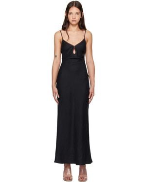 Bec & Bridge Ottilie Keyhole Maxi Dress - Black