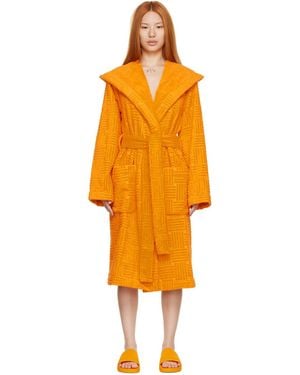 Bottega Veneta Orange Cotton Robe