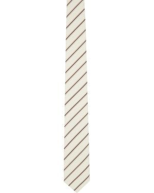 Louis-Gabriel Nouchi Off- Rayée Tie - Black