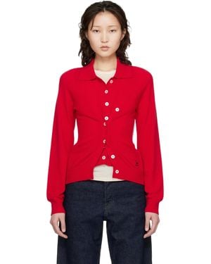 B.B. Wallace Kruger Cardigan - Red