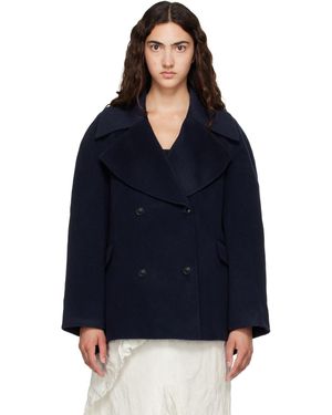 Loulou de Saison Neil Double Breasted Jacket - Blue
