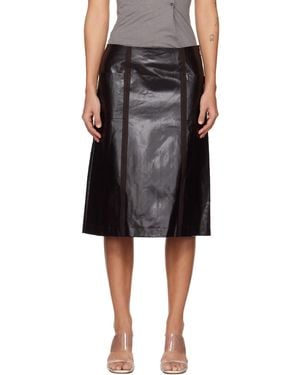 Paloma Wool Fuster Midi Skirt - Black
