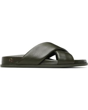 Anine Bing Emi Slides - Black