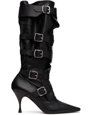 Vivienne Westwood Treasure Tall Boots - Black
