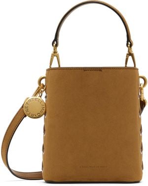 Stella McCartney Whipstitched Bucket Bag - Brown