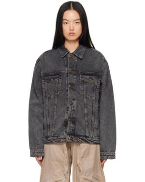 Y. Project Wire Denim Jacket - Black