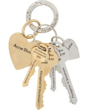 Acne Studios Charm Keychain - Metallic