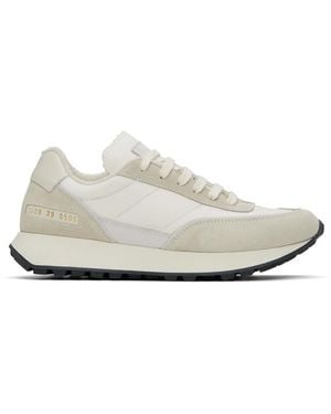 Common Projects ホワイト& Track Classic スニーカー - ブラック
