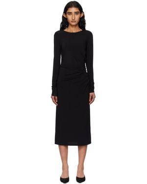 Max Mara Zitto Midi Dress - Black
