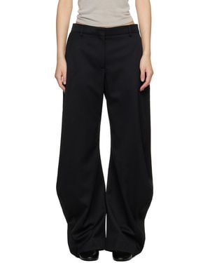 Acne Studios Wool Trousers - Black