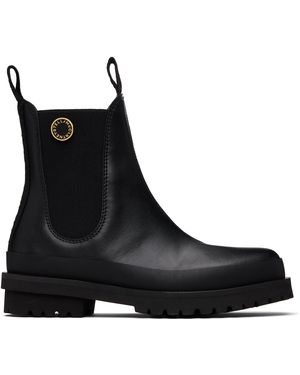 Stella McCartney Bottes Noires En Alter Mat