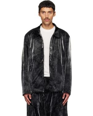Y-3 Marble Nylon Blouson Jacket - Black