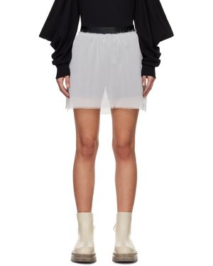 Undercover Layered Shorts - Black