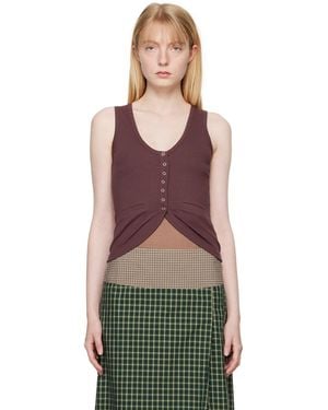 GIMAGUAS Maelynn Tank Top - Brown