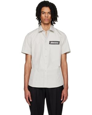 Moschino Grey Label Shirt - White