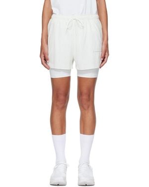 Post Archive Faction PAF Off- On Edition Zero 2-In-1 Shorts - White