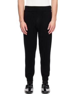 Entire studios Slim Knit Joggers - Black