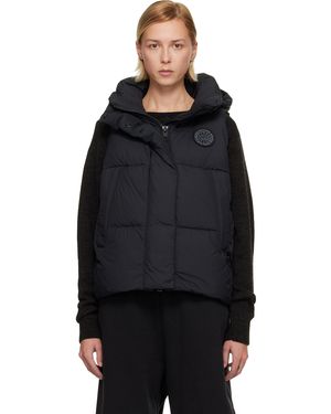 Canada Goose Label' Junction Down Vest - Black