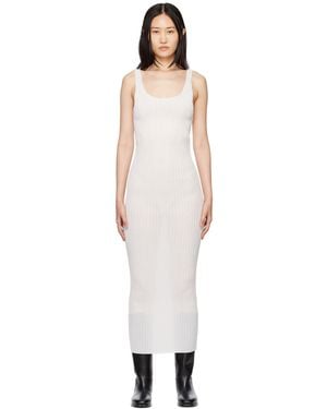 Subtle Le Nguyen Plissé Tank Maxi Dress - Black