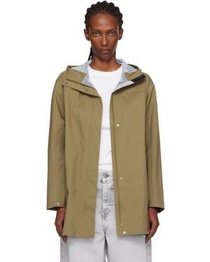 The North Face Khaki Voyage Rain 3L Hooded Parka - Multicolour