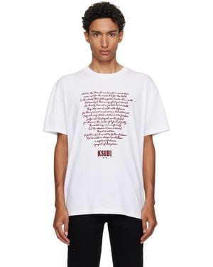 Ksubi Cypha Biggie/T-Shirt - White