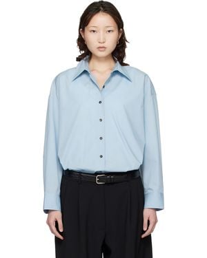 Cordera Oversized Shirt - Blue