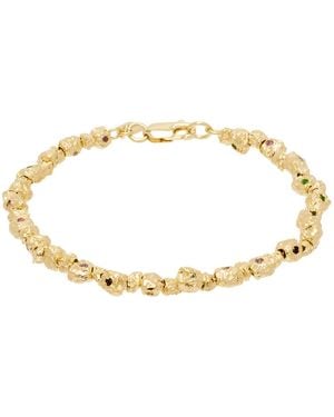 Veneda Carter Vc024 Signature Gem Stone Bracelet - Black