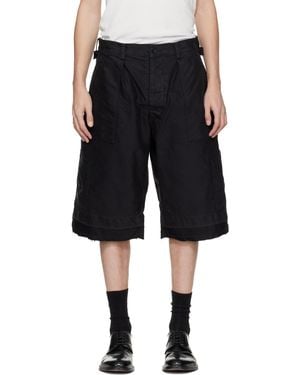 Maison Margiela Cotton Shorts - Black