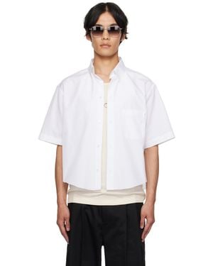 Maison Margiela ホワイト 半袖シャツ
