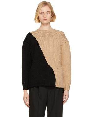 Partow Black & Beige Mia Jumper