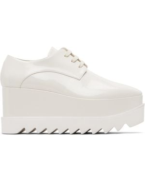 Stella McCartney Limited Edition Elyse Monochrome Platform Derbys - Black