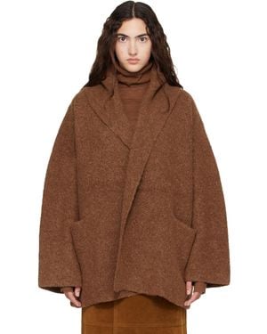 Lauren Manoogian Double Face Coat - Brown