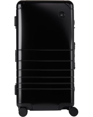 Monos Aluminum Trunk Suitcase - Black