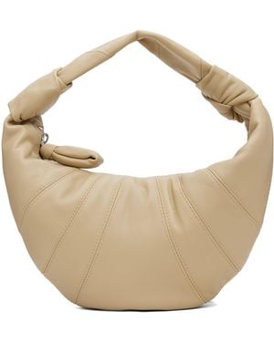 Lemaire Mini Fortune Croissant Bag - Natural