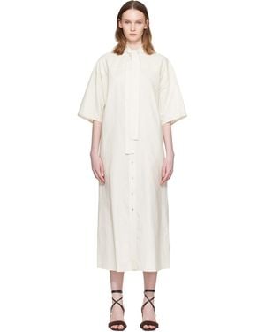 Lemaire Reversible Tube Midi Dress - White